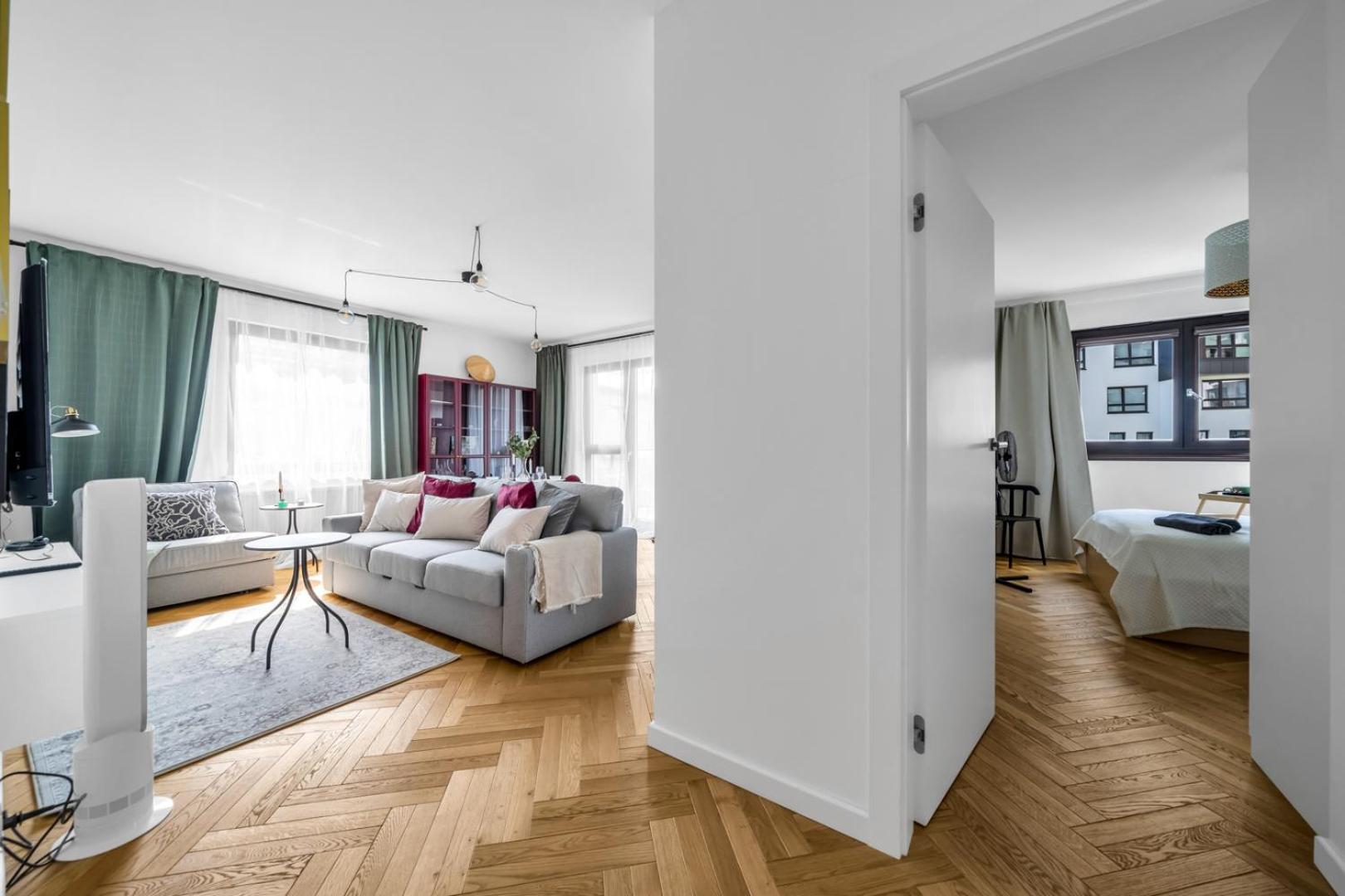 Skierniewicka Apt - Parking, Workspace, Balcony - By Rentujemy Varşovia Exterior foto